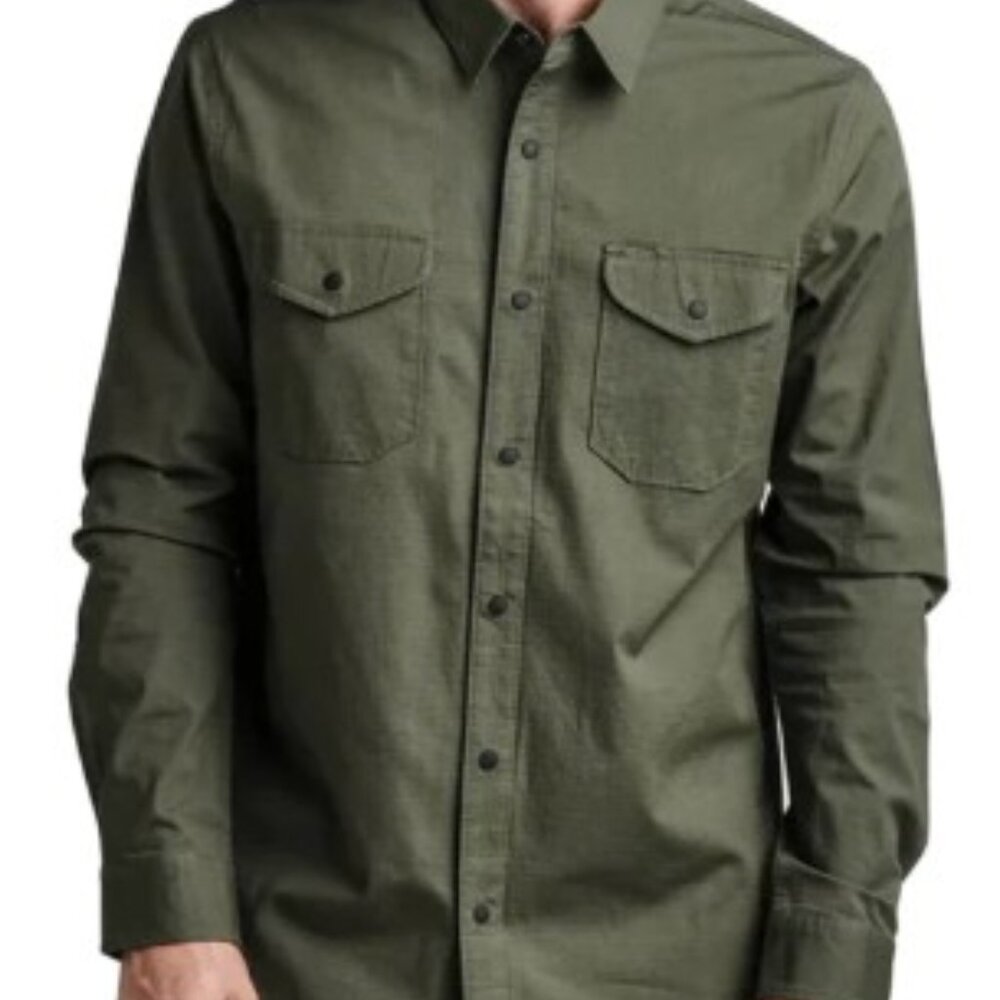 ROARK - The Campover Shirt - (missing snap)